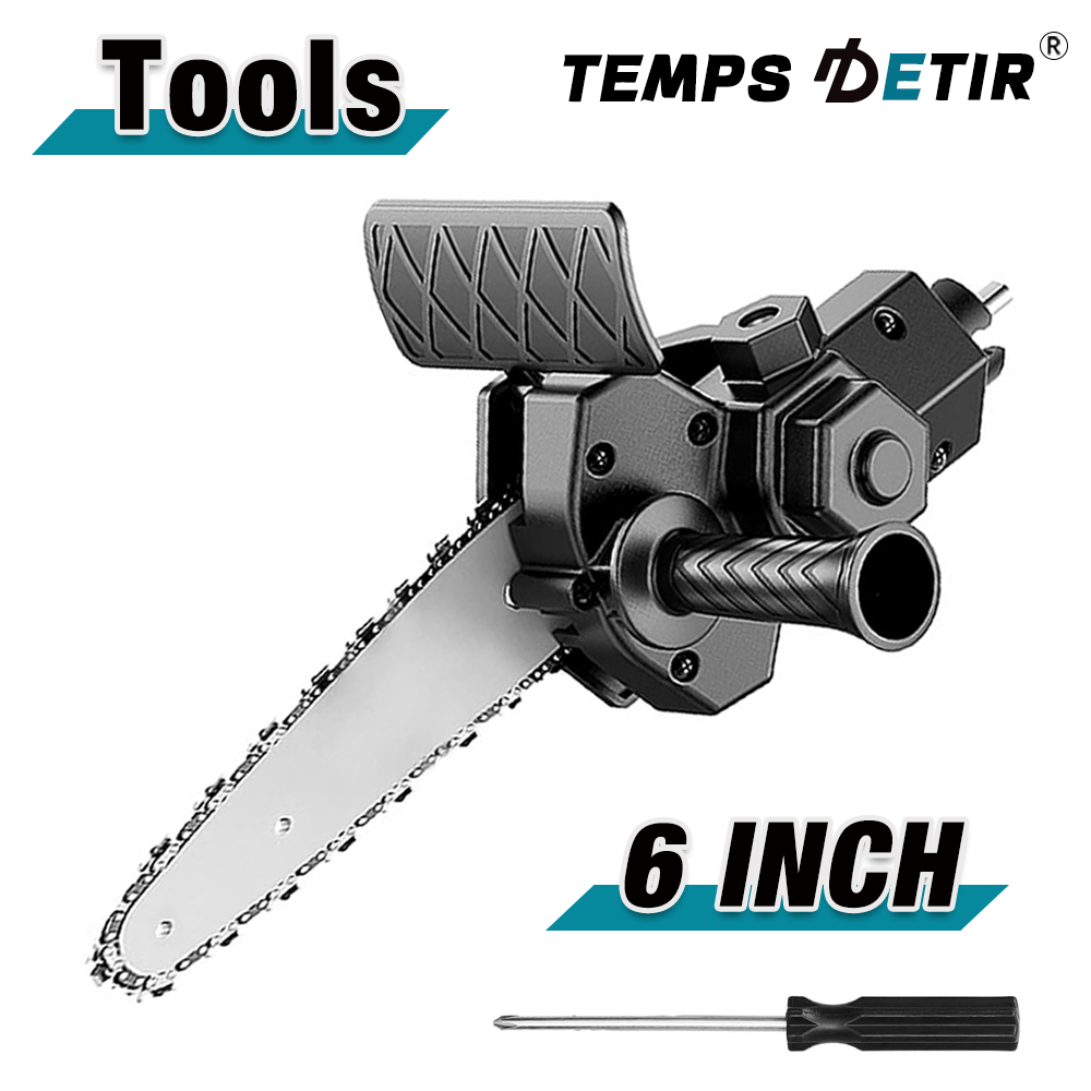 Mini Electric Chainsaw 6 Inch - 6-calowy elektryczny adapter do wiertarki, narzędzie