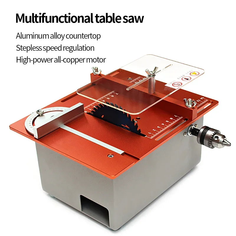 Mini Table Saw For Woodworking - Elektronarzędzia: wielofunkcyjna, miniaturowa piła stołowa, mała