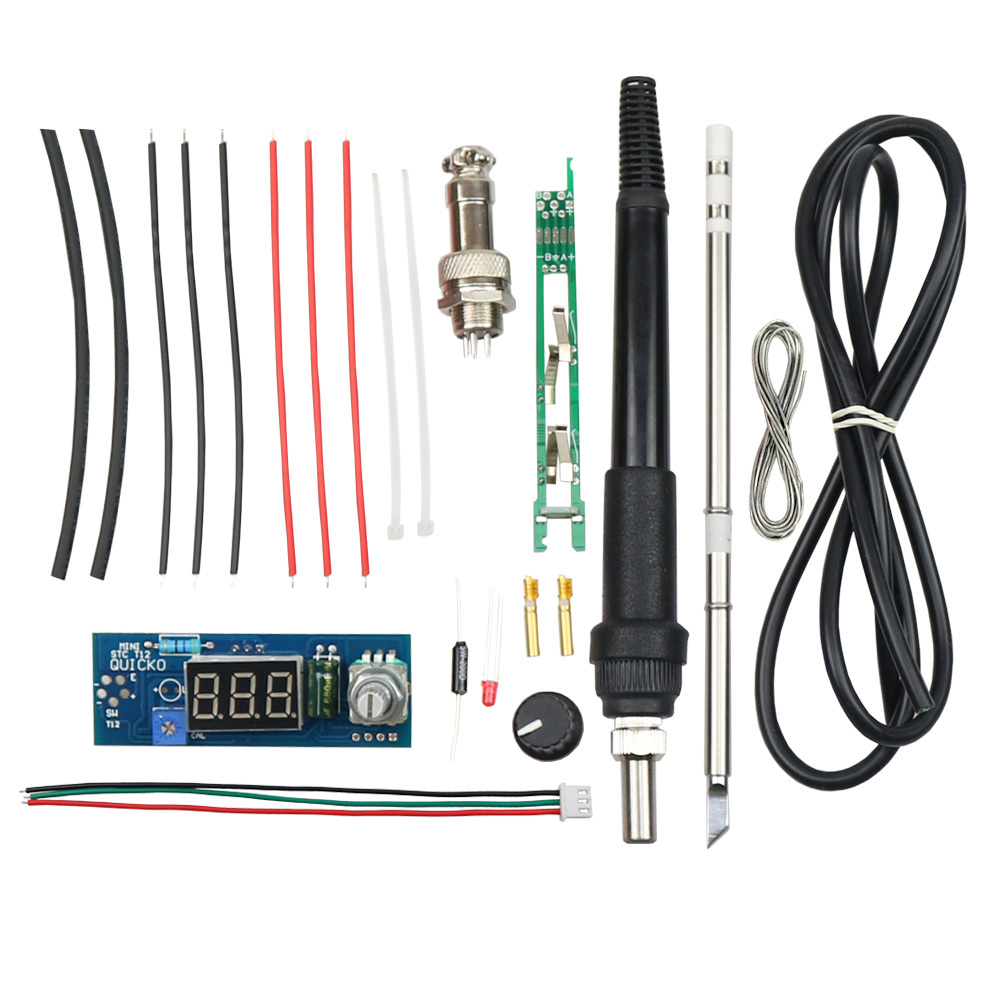 Digital Soldering Station T12 - STC-T12 zestawy do samodzielnego montażu lutownicy/jednostka