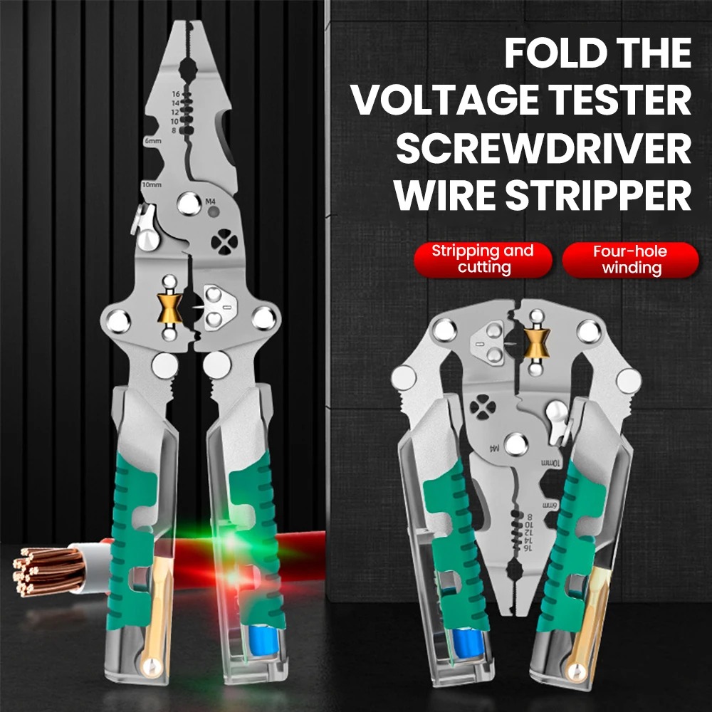Składane szczypce do ściągania – Automatic Wire Stripper Cutter recenzja i cena