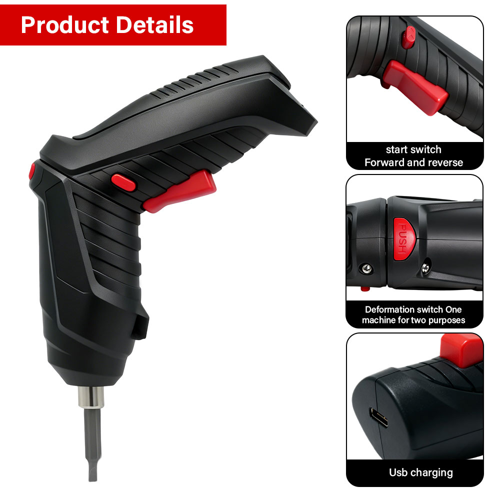 Wielofunkcyjny zestaw akumulat – Electric Screwdriver Rechargeable Usb recenzja i cena
