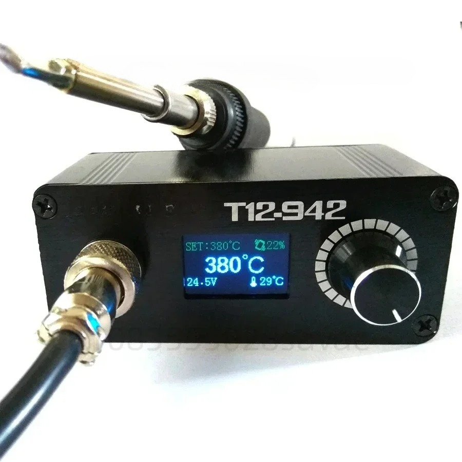 MINI T12 STC OLED Cyfrowa Stac – Digital Soldering Station T12 recenzja i cena