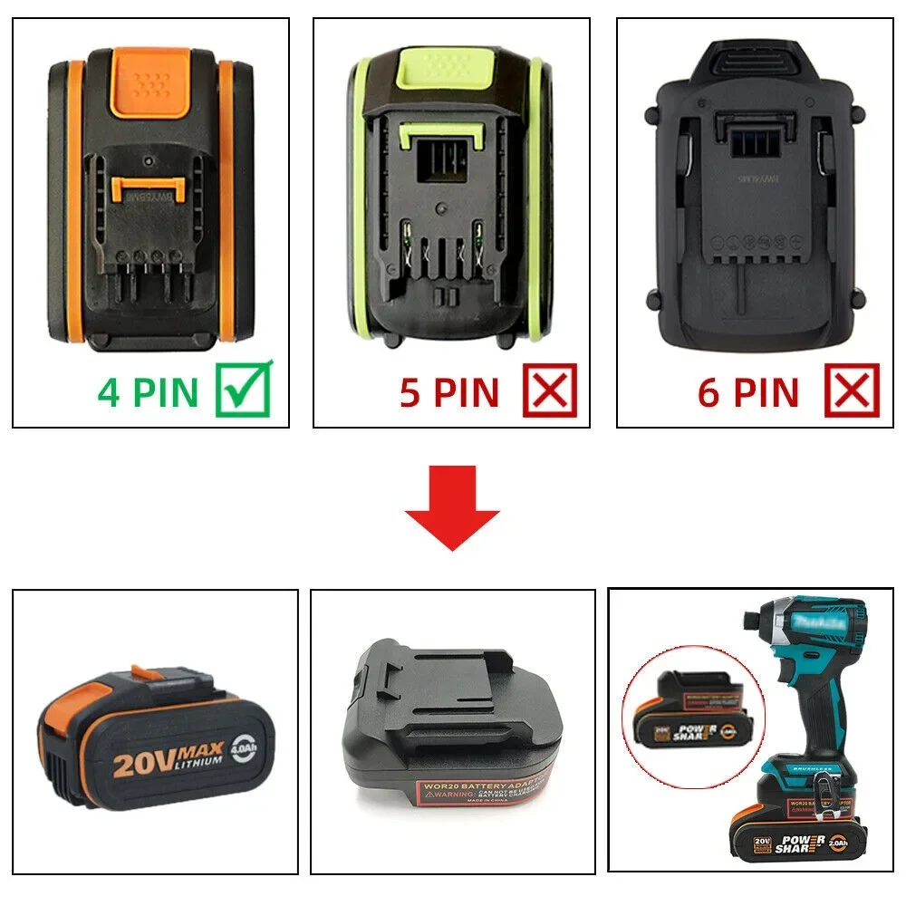 Konwerter akumulatora do akumu – Brushless Cordless Electric Drill 18V recenzja i cena