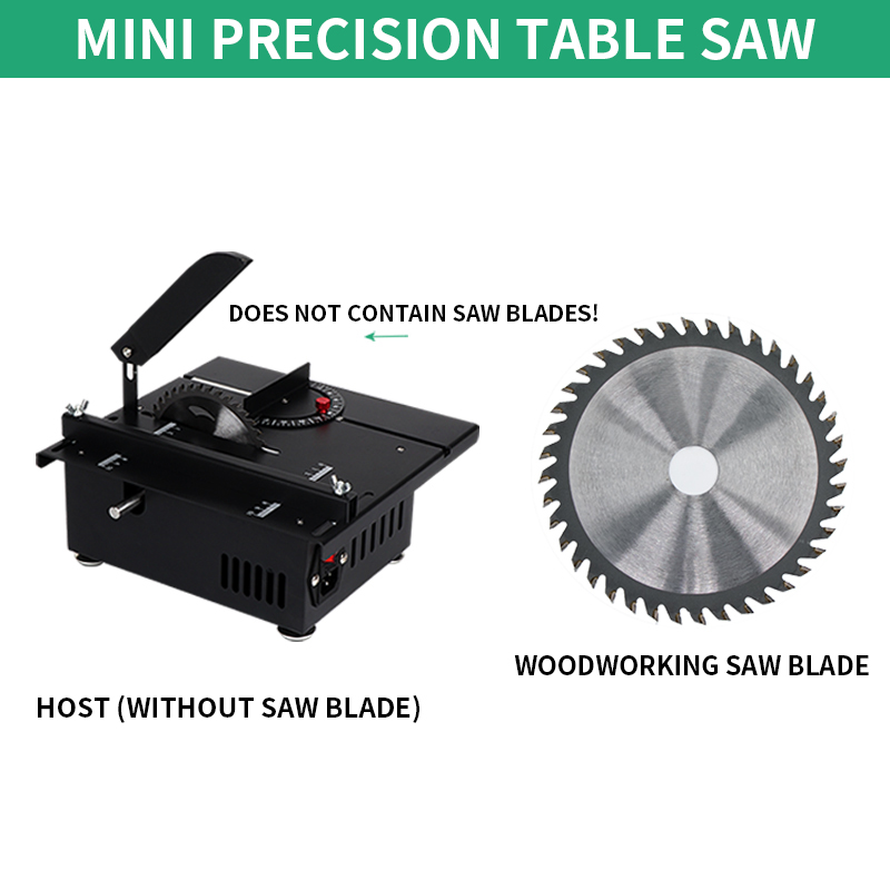 Mini precyzyjna piła stołowa 1 – Mini Table Saw For Woodworking recenzja i cena