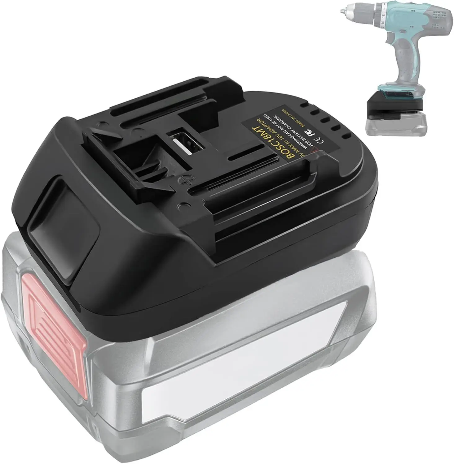Adapter Bosch do narzędzi Maki – Brushless Cordless Electric Drill 18V recenzja i cena