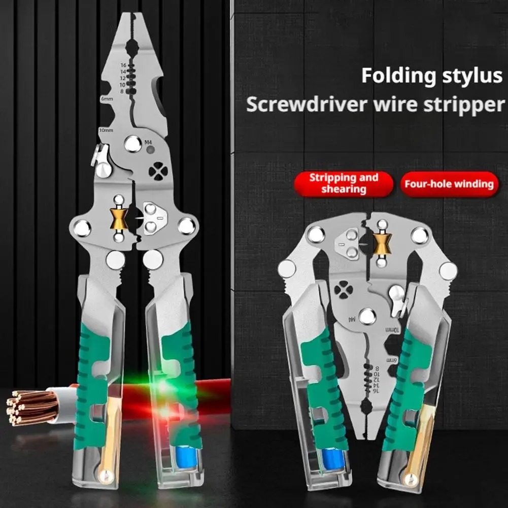 Składane szczypce do ściągania – Automatic Wire Stripper Cutter recenzja i cena