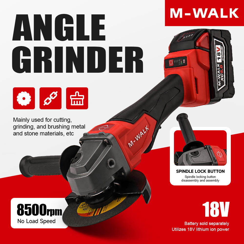Szlifierka kątowa bezszczotkow – Brushless Angle Grinder Battery Powered recenzja i cena
