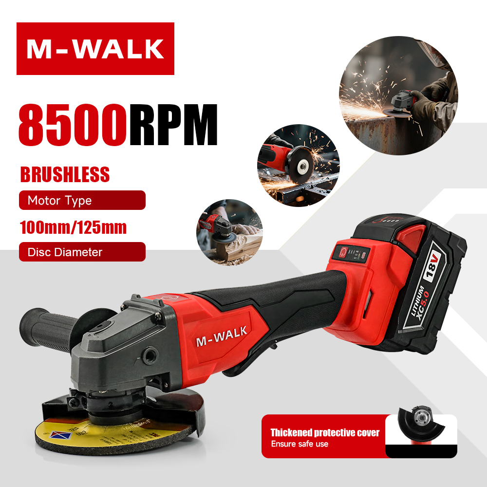 Szlifierka kątowa bezszczotkow – Brushless Angle Grinder Battery Powered recenzja i cena