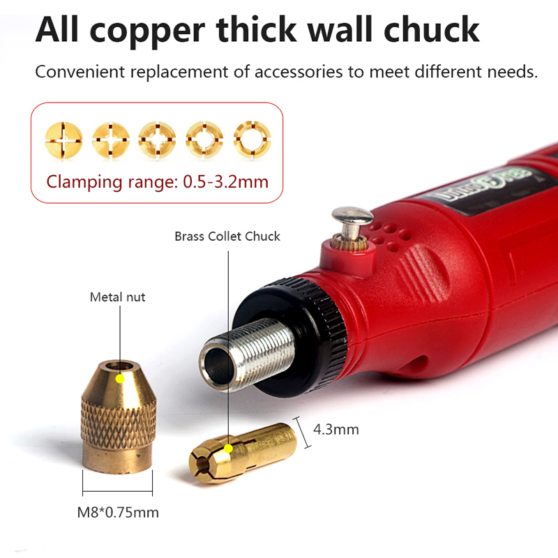 3.7V Mini bezprzewodowa wierta – Cordless Rotary Tool Kit Accessories recenzja i cena