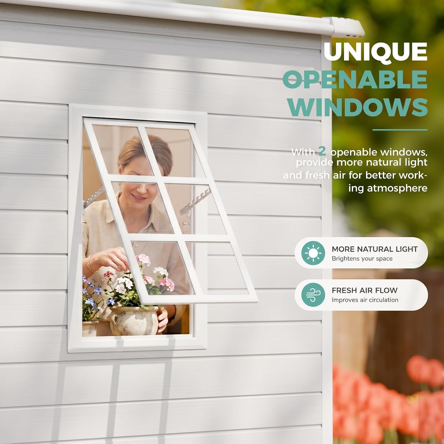 Szopa magazynowa z żywicy o wy – Garden Tools recenzja i cena